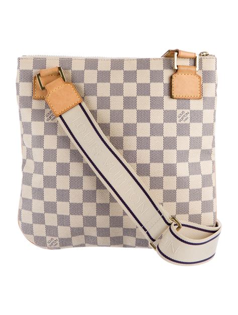 lv pochette azur|damier azur canvas bag.